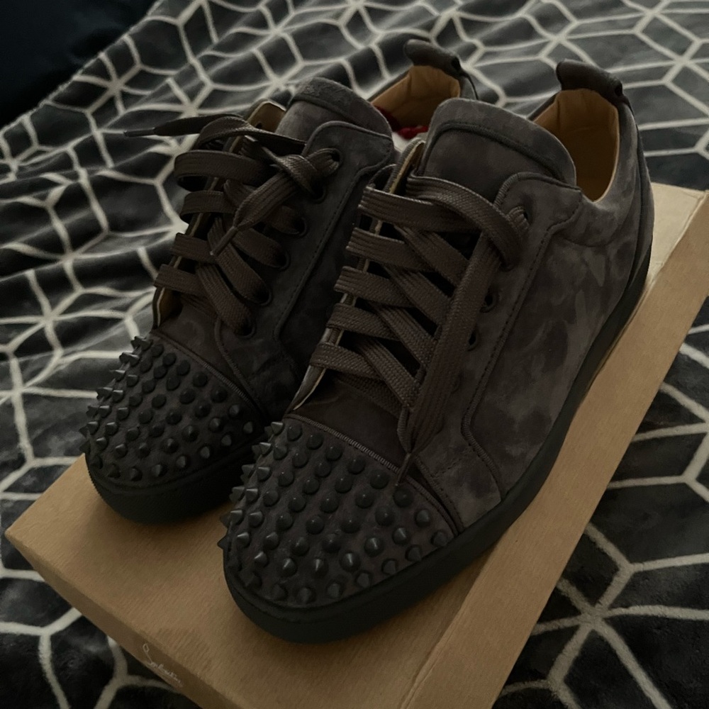 New Christian Louboutin Smoke Gray